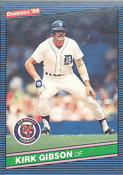 1986 Donruss Wax Box Baseball Cards